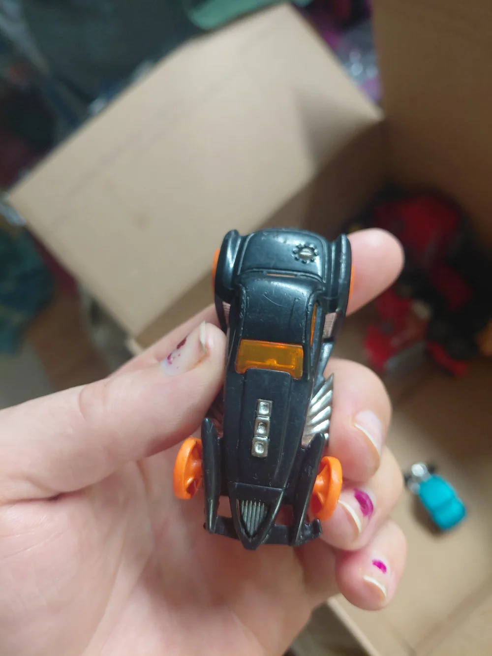 Hot Wheels Burl-Esque die-cast car from 2015.